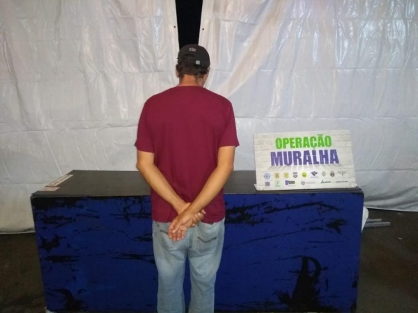 A Operação está sendo realizada na fronteira. (Foto: BPFron)