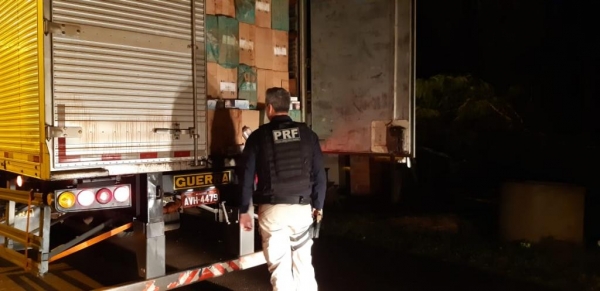 O Condutor foi preso. (Fotos: PRF)