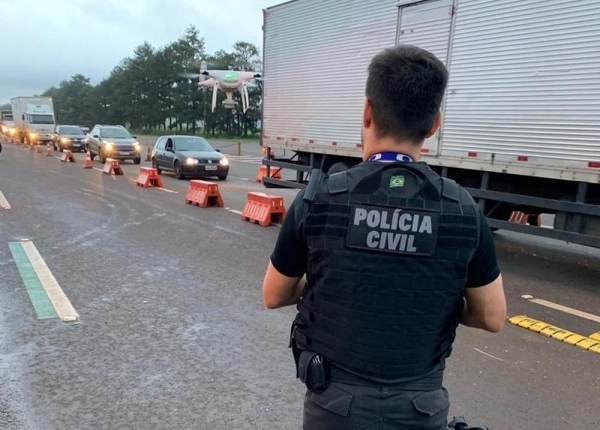 Polícia Civil passa a atuar na Operação Muralha — Foto: Polícia Civil/Divulgação