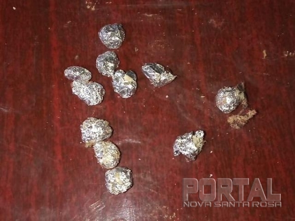 Droga apreendida. (Foto: Divulgação)