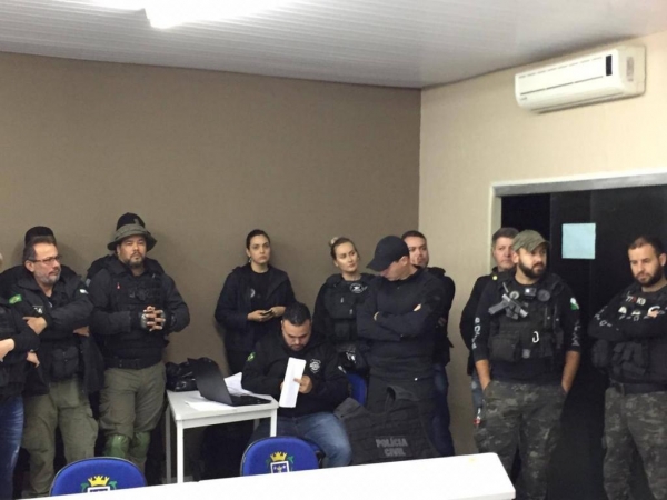 Ao todo foram cumpridos 34 mandados. (Foto: Divulgação)