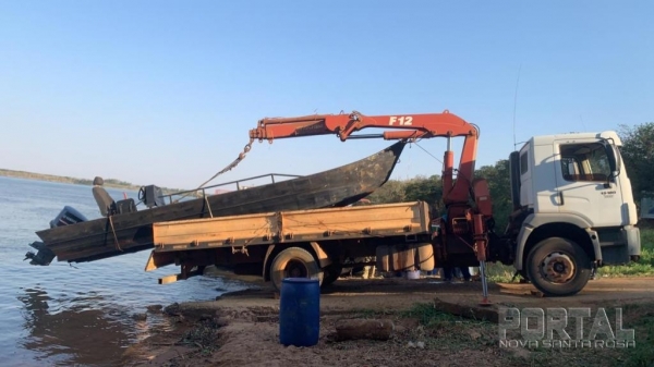 Cinco embarcações foram apreendidas nesta quarta-feira (Fotos: Polícia Federal)
