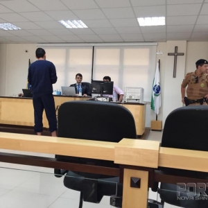 Julgamento de Everton Gomes Pereira . (Foto: Divulgação)