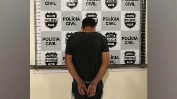 O suspeito foi preso em casa. (foto: Divulgação)