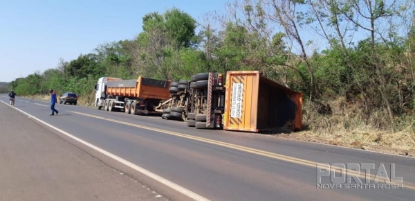 Segundo a PRF, a causa do acidente foi excesso de velocidade. (Foto: PRF)