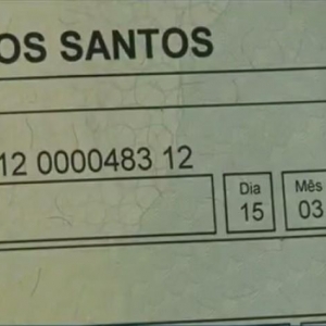 Registro de nascimento comprova que homem nasceu em 1902 — Foto: Reprodução/RPC