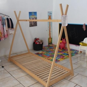 Cama sorteada. (Foto: Portal Nova Santa Rosa)