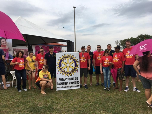 Rotary de Palotina Pioneiro participou da Caminhada “Palotina na prevenção contra o Câncer. (Fotos: Portal Palotina)