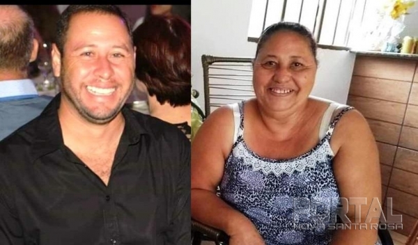 A Sra. Iva Pauluzi e seu filho Ailton Pauluzi estão desaparecidos. (Foto: Arquivo Familiar/Portal Palotina