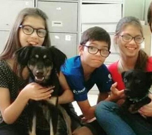 Trigêmeos se afogaram no Rio Paraná — Foto: Arquivo pessoal