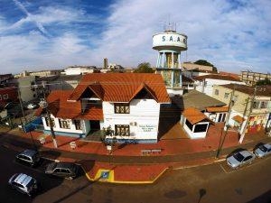 Atual sede do Saae, na área central da cidade.(Foto: Assessoria)