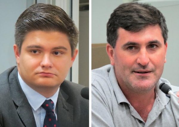 Vereadores Arion Nasihgil e Adriano Cottica: “requerimento tem função fiscalizatória”.(Foto: Assessoria)
