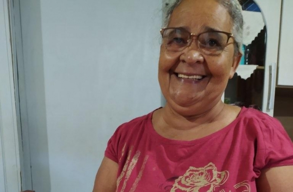 Dona Maria do Socorro Garai, de 68 anos. (Fotos: Assessoria)