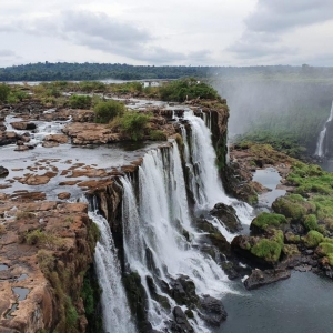 O Parque Nacional do Iguaçu está fechado desde o dia 18 de março por causa do novo coronavírus — Foto: Cassiano Rolim/RPC