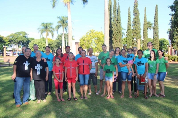 Membros da igreja. (Foto: Portal Nova Santa Rosa)