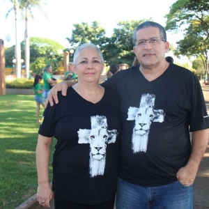 Pastor Carlos Alberto Tagliatella e Pastora Rojane. (Foto: Portal Nova Santa Rosa)