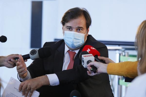 Maia: há duas datas em discussão para se adiar o primeiro turno, marcado atualmente para 4 de outubro, os dias 15 de novembro e primeiro domingo de dezembro. (Foto: Najara Araújo/Câmara dos Deputados)