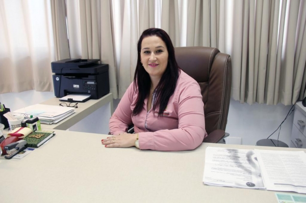 Secretaria de Saúde Lígia Rambo. (Foto: Divulgação)