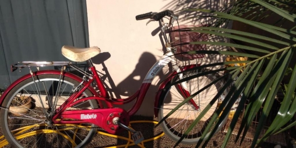 A bicicleta foi devolvida após o furto. (Foto: Arquivo Pessoal)
