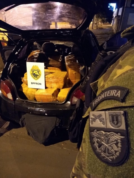 Esta ação causou um prejuízo de aproximadamente R$ 275.000,00 aos criminosos da região.(Foto: Divulgaçao/BPFron)