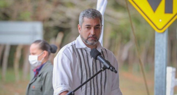 Presidente do Paraguai, Mario Abdo Benítez. (Foto: Divulgação)