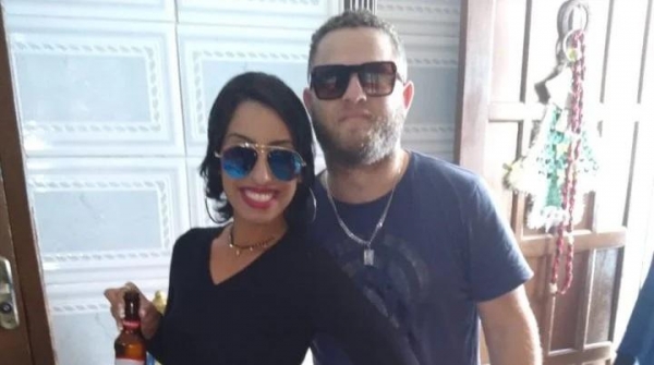 Casal Liliana e Felipe. Foto: Arquivo pessoal/Reprodução Facebook