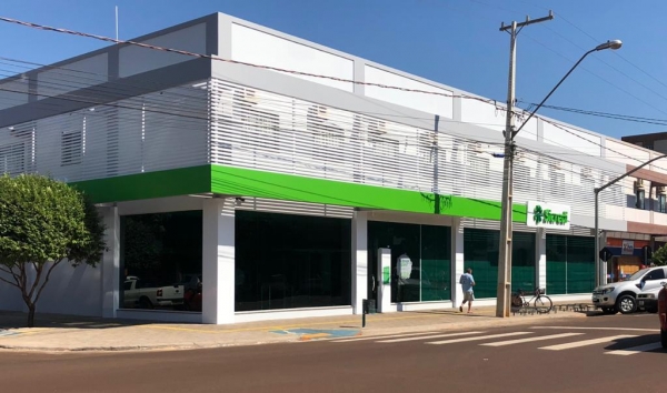 Agência Sicredi Nova Santa Rosa. (Foto: Assessoria)