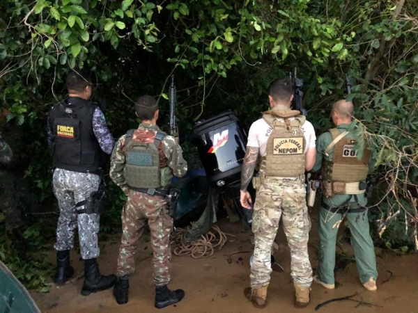 Fotos: Assessoria Operação Hórus