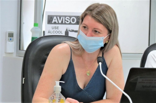 Secretária de Saúde, Marciane Specht,(Foto: O Presente)