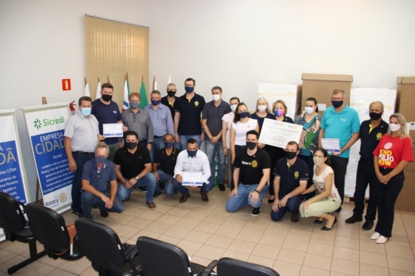 Equipamentos foram entregues para a Secretaria Municipal de Saúde. (Foto: Vanildo Cardoso/Assessoria)