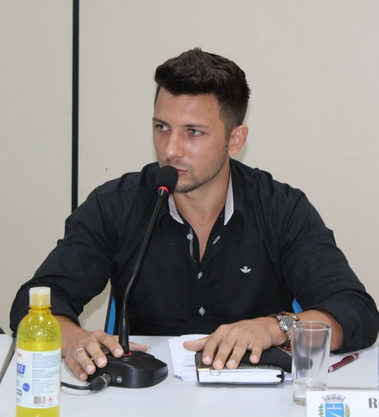 Vereador Rodrigo Ribeiro, autor do projeto. (Foto: Assessoria/Câmara)