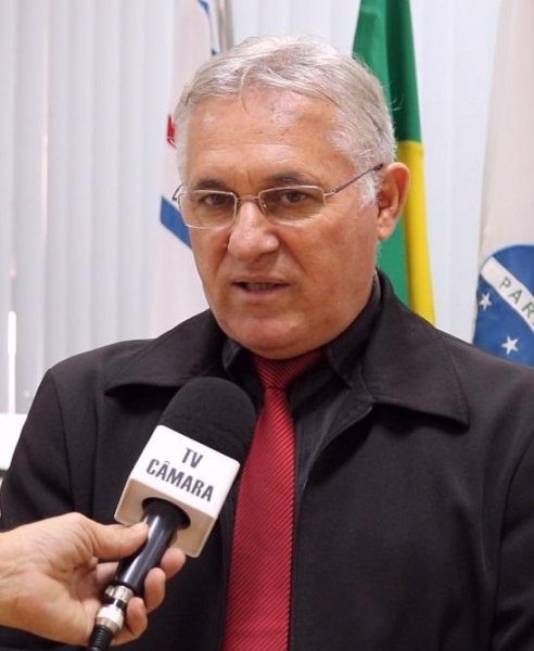 Eurico Fernandes Barbosa, presidente da Câmara de Palotina e autor do Projeto de Lei. Foto: Assessoria/Câmara