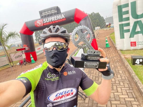 Juliano conquistou o 3° lugar. (Fotos: Divulgação)