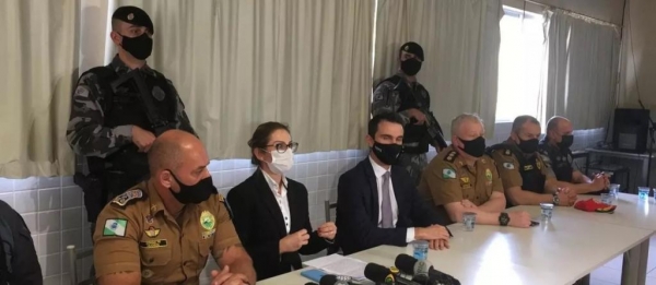 A Operação Força e Honra foi deflagrada na manhã desta quarta-feira em 18 cidades. Foto: Luciana Peña/CBN Maringá