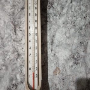 Em Alto Santa Fé registrou -0,03. (Foto: Divulgação arquivo pessoal)