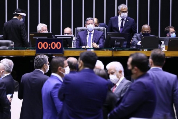 Votação da PEC do voto impresso na Câmara dos Deputados — Foto: Cleia Viana/Câmara dos Deputados /Divulgação