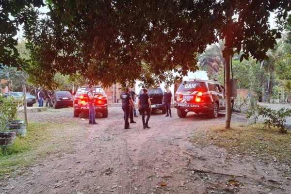 Polícia Civil de Mato Grosso do Sul faz operação contra abuso de menores de idade em uma família, em Três Lagoas. Foto: Divulgação Polícia Civil de Mato Grosso do Sul.