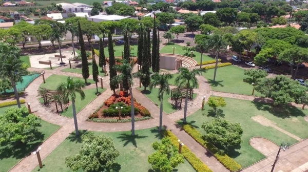 Praça da Bíblia. (Foto: Portal Nova Santa Rosa