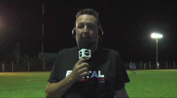 Rafael Graebin, comentarista da equipe de esportes do Portal. (Foto: Portal Nova Santa Rosa)