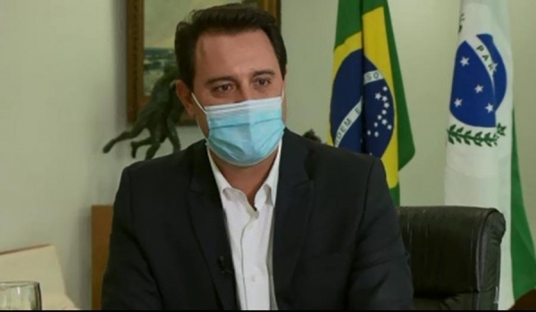 Governador Ratinho Junior avalia impactos da nova variante no Paraná (Foto: Reprodução/RPC )