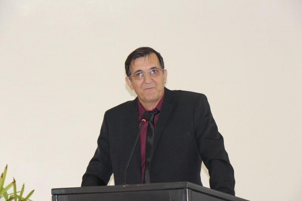 Vereador Ari Scmidt na Câmara de Vereadores. (Foto: Portal Nova Santa Rosa)