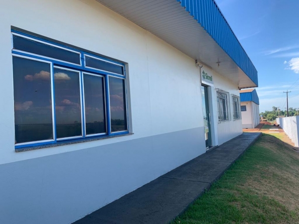 Posto de atendimento da Sicredi em  Alto Santa Fé. (Foto: Portal Nova Santa Rosa)