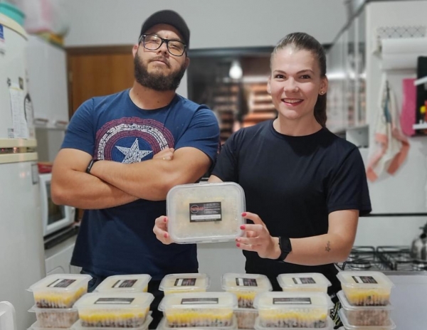 Jaqueline Regina, futura Nutricionista e Rodrigo Marinho Personal Trainer.(Foto: Divulgação)