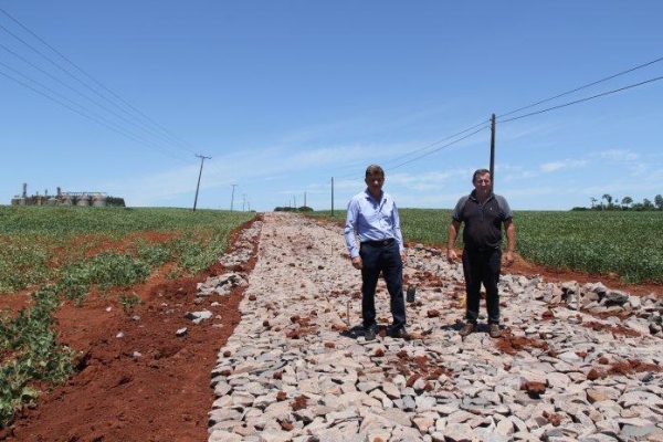 A Estrada Gaúcha fica localizada no distrito de Alto Santa Fé. (Foto: Assessoria)