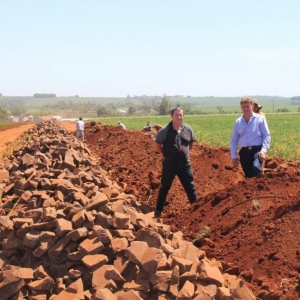 Estrada rural da linha Sanga Vera. (Foto: Assessoria)