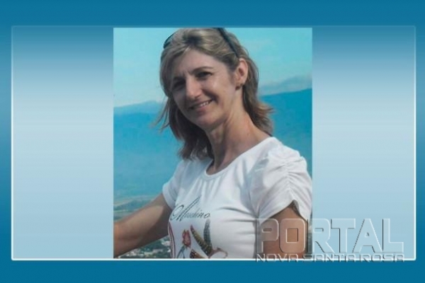 Terezinha Marion Zamian foi morta dentro do carro e apresentava um corte no pescoço. (Foto: Arquivo Pessoal)