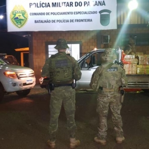 Os veículos foram localizados abandonados. ( Fotos: BPFron)