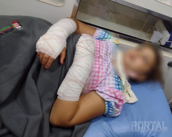 A criança ganhou alta na madrugada de hoje. (Foto: Arquivo familiar)