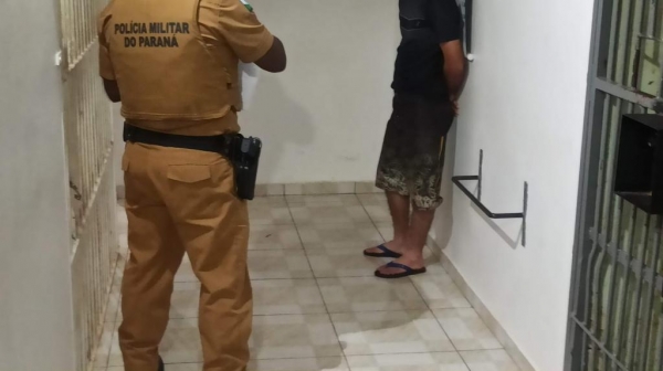 O rapaz foi preso em Toledo. (Foto: Portal Nova Santa Rosa)