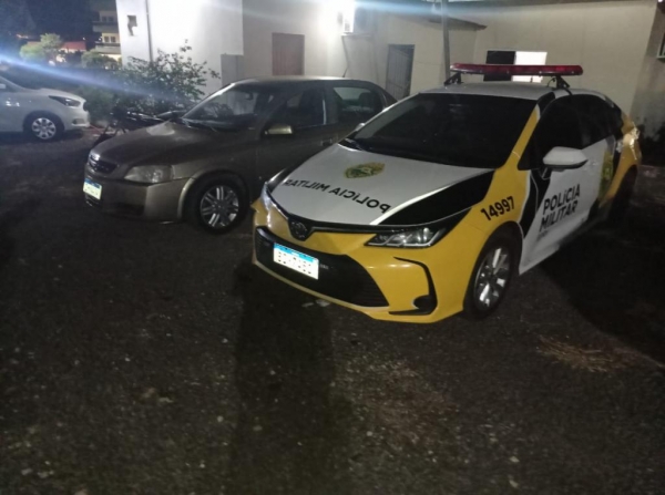 O veículo foi liberado. (Foto: PRE)